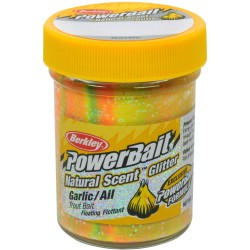 Berkley Powerbait Natural Glitter Rainbow schwimmend