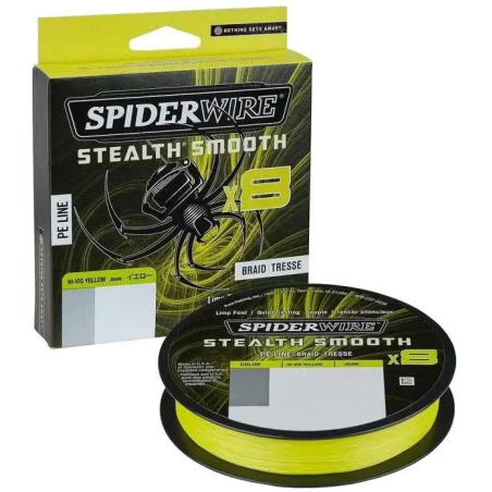 Spiderwire Stealth Smooth x8 150 m Hi-Vis Yellow